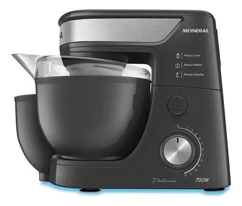 Batedeira Planetria Mondial Platinum Bp-01p-Pi Cor Platinum Grafite Frequncia 60hz 110v